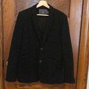 Wool/Poly blend blazer.